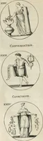 An illustration from Iconologie, ov, explication novvelle : de plvsievrs images, emblemes, et avtres figvres hyerogliphiques des vertus, des vices, des arts, des sciences, des causes naturelles, des humeurs differentes, & des passions humaines : oevvre necessaire a tovte sorte d'esprits, et particvlierement a cevx qvi aspirent ... (1636)