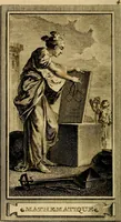 An illustration from Iconologie par figures; ou, Traité complet des allégories, emblêmes, etc. Ouvrage utile aux artistes, aux amateurs, et peuvent servir à l'éducation des jeunes personnes (1791)