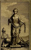 An illustration from Iconologie par figures; ou, Traité complet des allégories, emblêmes, etc. Ouvrage utile aux artistes, aux amateurs, et peuvent servir à l'éducation des jeunes personnes (1791)