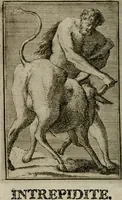 Picture 343 of 636 from Iconologie tirée de divers auteurs. Ouvrage utile aux gens de lettres, aux poëtes, aux artistes, & généralement à tous les amateurs des beaux-arts (1766), leaf 369