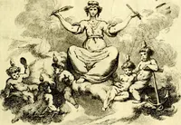 Picture 1 of 205 from Iconologie tirée de divers auteurs : ouvrage utile aux gens de lettres, aux poëtes, aux artistes, & généralement à tous les amateurs des beaux arts (1759), leaf 10