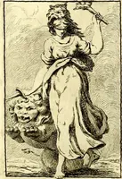 An illustration from Iconologie tirée de divers auteurs : ouvrage utile aux gens de lettres, aux poëtes, aux artistes, & généralement à tous les amateurs des beaux arts (1759)