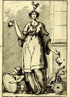An illustration from Iconologie tirée de divers auteurs : ouvrage utile aux gens de lettres, aux poëtes, aux artistes, & généralement à tous les amateurs des beaux arts (1759)