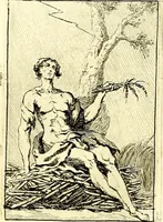 An illustration from Iconologie tirée de divers auteurs : ouvrage utile aux gens de lettres, aux poëtes, aux artistes, & généralement à tous les amateurs des beaux arts (1759)