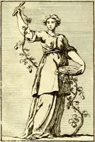 An illustration from Iconologie tirée de divers auteurs : ouvrage utile aux gens de lettres, aux poëtes, aux artistes, & généralement à tous les amateurs des beaux arts (1759)