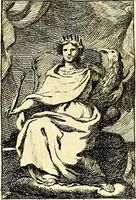 An illustration from Iconologie tirée de divers auteurs : ouvrage utile aux gens de lettres, aux poëtes, aux artistes, & généralement à tous les amateurs des beaux arts (1759)