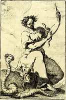 An illustration from Iconologie tirée de divers auteurs : ouvrage utile aux gens de lettres, aux poëtes, aux artistes, & généralement à tous les amateurs des beaux arts (1759)