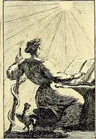 An illustration from Iconologie tirée de divers auteurs : ouvrage utile aux gens de lettres, aux poëtes, aux artistes, & généralement à tous les amateurs des beaux arts (1759)