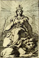 An illustration from Iconologie tirée de divers auteurs : ouvrage utile aux gens de lettres, aux poëtes, aux artistes, & généralement à tous les amateurs des beaux arts (1759)