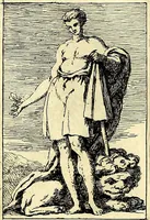 An illustration from Iconologie tirée de divers auteurs : ouvrage utile aux gens de lettres, aux poëtes, aux artistes, & généralement à tous les amateurs des beaux arts (1759)