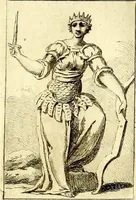 An illustration from Iconologie tirée de divers auteurs : ouvrage utile aux gens de lettres, aux poëtes, aux artistes, & généralement à tous les amateurs des beaux arts (1759)