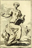 Picture 200 of 210 from Iconologie tirée de divers auteurs : ouvrage utile aux gens de lettres, aux poëtes, aux artistes, & généralement à tous les amateurs des beaux arts (1759), leaf 210