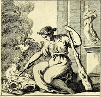 An illustration from Iconologie tirée de divers auteurs : ouvrage utile aux gens de lettres, aux poëtes, aux artistes, & généralement à tous les amateurs des beaux arts (1759)