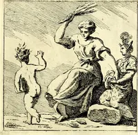An illustration from Iconologie tirée de divers auteurs : ouvrage utile aux gens de lettres, aux poëtes, aux artistes, & généralement à tous les amateurs des beaux arts (1759)