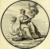Picture 48 of 210 from Iconologie tirée de divers auteurs : ouvrage utile aux gens de lettres, aux poëtes, aux artistes, & généralement à tous les amateurs des beaux arts (1759), leaf 58