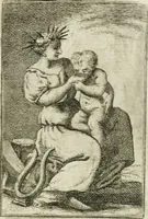 An illustration from Iconologie, tirée de divers auteurs : ouvrage utile aux gens de lettres, aux poëtes, aux artistes, & généralement à tous les amateurs des beaux-arts (1766)
