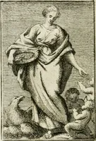 An illustration from Iconologie, tirée de divers auteurs : ouvrage utile aux gens de lettres, aux poëtes, aux artistes, & généralement à tous les amateurs des beaux-arts (1766)