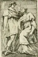 Picture 27 of 223 from Iconologie, tirée de divers auteurs : ouvrage utile aux gens de lettres, aux poëtes, aux artistes, & généralement à tous les amateurs des beaux-arts (1766), leaf 30
