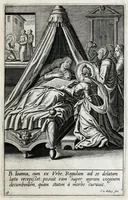 Picture 8 of 12 from Icvncvlae beatae Ioannae francorvm reginae, ordinis B. Mariae fundatricis, vitam, sanctitatem, miracula, mortem in parte repraesentantes (1618), leaf 23