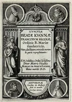 Picture 1 of 12 from Icvncvlae beatae Ioannae francorvm reginae, ordinis B. Mariae fundatricis, vitam, sanctitatem, miracula, mortem in parte repraesentantes (1618), leaf 5
