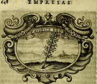 An illustration from Idea de un principe politico christiano : rapresentada en cien empresas (1642)