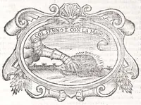 Picture 37 of 61 from Idea de vn principe politico christiano : representada en cien empressas (1656), leaf 416