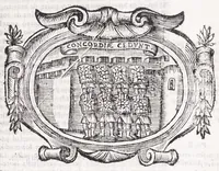Picture 54 of 61 from Idea de vn principe politico christiano : representada en cien empressas (1656), leaf 621