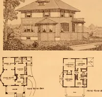 An illustration from Ideal homes / by W. F. Barlow, Jr. (1913)