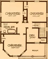 An illustration from Ideal homes / by W. F. Barlow, Jr. (1913)