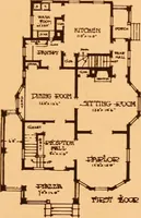 An illustration from Ideal homes / by W. F. Barlow, Jr. (1913)