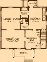 An illustration from Ideal homes / by W. F. Barlow, Jr. (1913)