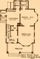 An illustration from Ideal homes / by W. F. Barlow, Jr. (1913)