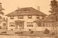 An illustration from Ideal homes / by W. F. Barlow, Jr. (1913)