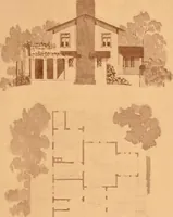 An illustration from Ideal homes / by W. F. Barlow, Jr. (1913)