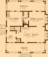 An illustration from Ideal homes / by W. F. Barlow, Jr. (1913)