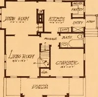 An illustration from Ideal homes / by W. F. Barlow, Jr. (1913)