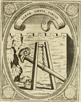 An illustration from Idea principis christiano-politici, centum symbolis expressa (1649)
