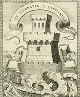 An illustration from Idea principis christiano-politici, centum symbolis expressa (1649)