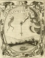 An illustration from Idea principis christiano-politici, centum symbolis expressa (1649)