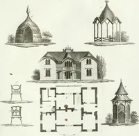 An illustration from Ideen-Magazin für Architecten, Künstler und Handwerker (1832)