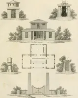 Picture 93 of 115 from Ideen-Magazin für Architecten, Künstler und Handwerker (1832), leaf 152