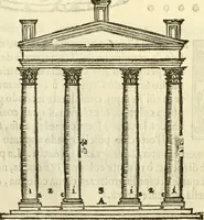 An illustration from I dieci libri d'architettvra (1660)