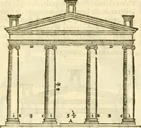 An illustration from I dieci libri d'architettvra (1660)