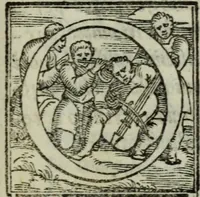 An illustration from I dilettevoli : sermoni, altrimenti satire, e le morali epistole di Horatio, illustre poeta lirico, insieme con la poetica (1559)