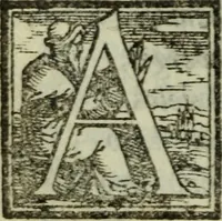 An illustration from I dilettevoli : sermoni, altrimenti satire, e le morali epistole di Horatio, illustre poeta lirico, insieme con la poetica (1559)