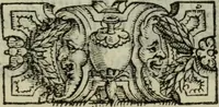 An illustration from I dilettevoli : sermoni, altrimenti satire, e le morali epistole di Horatio, illustre poeta lirico, insieme con la poetica (1559)