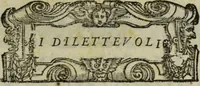 An illustration from I dilettevoli : sermoni, altrimenti satire, e le morali epistole di Horatio, illustre poeta lirico, insieme con la poetica (1559)