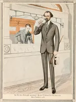 Picture 5 of 6 from If they came back for Easter Sunday : how the famous figures of history would look as Royal Tailored men. (1916), leaf 13
