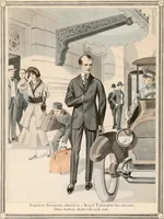 Picture 1 of 6 from If they came back for Easter Sunday : how the famous figures of history would look as Royal Tailored men. (1916), leaf 5
