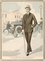 Picture 2 of 6 from If they came back for Easter Sunday : how the famous figures of history would look as Royal Tailored men. (1916), leaf 7